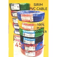 *1/2 Rolls SALES * Sirim "/"Non Sirim Cable *Half coil /Separuh gulung * 1.5mm /2.5mm kabel wire