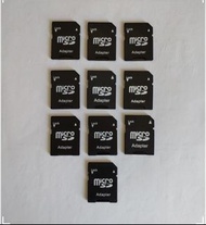 sd card adapter for mircoSD micro sd 轉換卡套 tf 轉 SD 記憶卡盒 (5️⃣個起售，請細閱內容，包本地平郵)