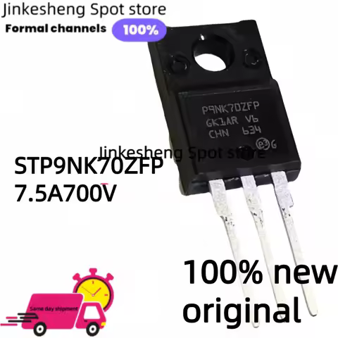 10 units - 50 units new original STP9NK70ZFP P9NK70ZFP TO-220F ST 7.5A700V NMOS fast delivery fast s