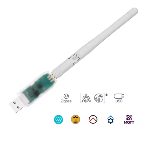 SMLIGHT SLZB-07 Zigbee 3.0 Smallest Thread/Matter USB Adapter Works With Home Assistant,Zigbee2MQTT,