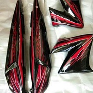 COVER BODY VIXION OLD SET COVER TANGKI + STRIPING BODI SET VIKSEN LAMA 2008 - 2012