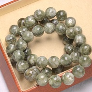 Natural Green Emerald Bracelet 13mm Emerald Green Glow