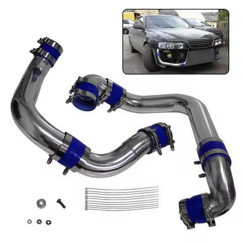 Performance Front Intercooler Piping Fits for Toyota Mark II Cresta Chaser JZX90 1992-1996 JZX100 19