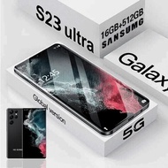 ส่งไว ร้านค้า Sansumg  S23 Ultra โทรคัพท์มือถือ 5G 7.5 นิ้ว เต็มหน้าจอ โทรศัพท์ของแท้ 16GB RAM+512GB ROM มือถือ