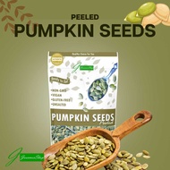 UNSALTED PUMPKIN SEEDS PEELED 100g (ROASTED) Roasted Pumpkin Seeds Pumpkin Seeds