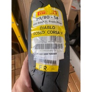 Pirelli diablo rosso corsa 2 ring outer tire 14 90 / 80