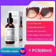 60ML Ginger Loss Growth Oil Thicker Healthier Hair Care Hair Tonic Minyak Lebatkan Rambut serum ramb