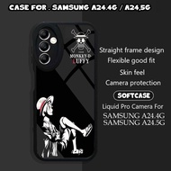 Samsung A24 4G Case Motif [ONE PIECE] 2D Latest Samsung A24 4G Casing Softcase Samsung A24 4G Softca