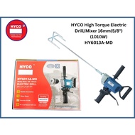 HYCO High Torque Electric Drill/Mixer 16mm(5/8")(1010W) HY6013A-MD C/W DRILL CHUCK AND STIRRER MIXER