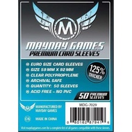 Premium Card Sleeves 59x92 mm - Premium Euro - Board Game Sleeves - Mayday