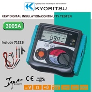 Kyoritsu Genuine 3005A Digital Insulation / Continuity Tester 3005A