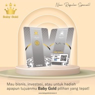 Baby Gold Emas Mini 0,001 Gram Logam Mulia 0.001 Gram