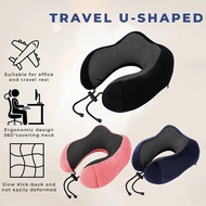 U Shaped Memory Foam Neck Pillows Travel Office Ergonomics Pillows Rebound Cervical Bedding