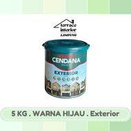 Cat Tembok Mowilex Cendana Exterior Warna Hijau 5 Kg