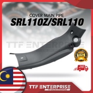 YAMAHA LAGENDA SRL110-Z/SRL110 COVER MAIN PIPE (MATTE BLACK) 5TF-F842M-00 MAIN PIPER COVER INNER COV