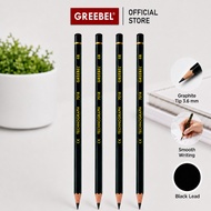 Greebel Pencil Graphite Pencil 6B 1 Pcs (Unit) School Office Exam Writing Pencil 7018 Grade 6B