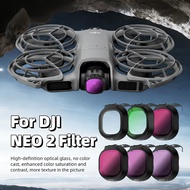 Drone Lens Filter Set for DJI Neo2 ND Filter Kit ND8 ND16 ND32 ND64 CPL UV Filter Camera Anti-glare 