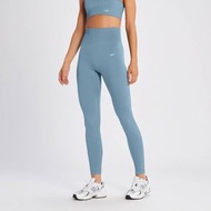 Tempo 節奏系列 女士羅紋無縫緊身褲 - 石墨藍 - S