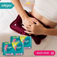 Whisper Heavy Flow Overnight Wings 32s / Regular Flow Wings