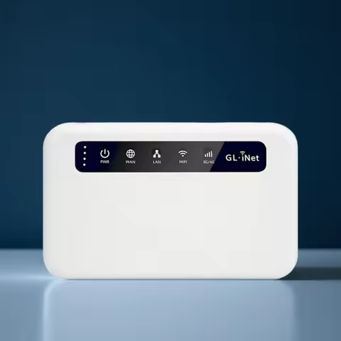 GL.iNet Puli GL-XE300 4G LTE Smart VPN Router Portable WiFi Wireless Travel Hotspot, OpenWrt, 5000mA