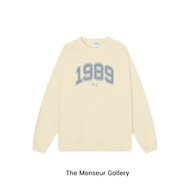 The Monseur Gallery Premium Oversized Women's Sweater 1989 TSA | Cream Sweater