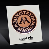 Hoa Văn Bộ Phận Ma Thuật Metal Brooch World Cup Fan Badge Harry Potter Gift Clothes Accessory Pin Wo