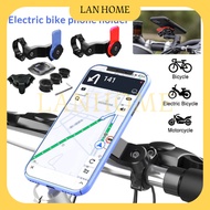 Lock Phone Holder Set Motorcycle Bicycle Electric Scooter Phone Holder Quad Lock with Adaptor