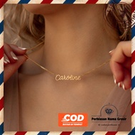 Stainless Steel Name Necklace custom Name Necklace Children's Name Necklace Adult Name Necklace