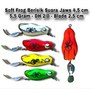 SOFT FROG JAWS 3.5CM. 3.7CM. 4CM. 4.5CM. casting bait. casting lure. jaws bait. sf jaws