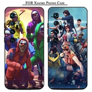 LH119 Free fire Game Redmi Note 13 Pro 4G 5G 7 8 9 Pro Max 8T 9S 9T Soft Case