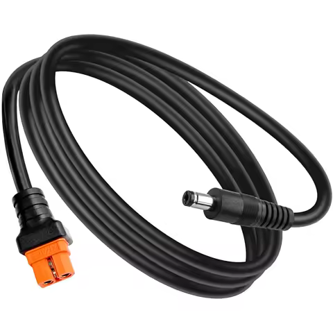 XT60i female to DC5521 male 14AWG Energy storage adapter cable with communication function pin For s