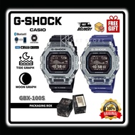 Original G-shock G-lide Translucent Bezel Digital GBX-100S / GBX-100S-1 / GBX-100S-2 watch