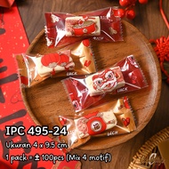 IPC 495-24 Plastic Chinese New Year Cookies Nougat Cookies Candy Sincia CNY
