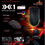 Official AVF Gaming 6D RGB Silent Click GFM- XX1 / XX2 / XX3 / XX4 - Effect Gaming Mouse