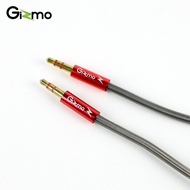 Gizmo AUX 3.5 mm Connection Cable Signal Jack To Listen Music​ GU-003 Model Red 1 Year Warranty