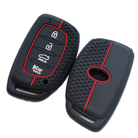 Silicone Car Smart Key Case Cover For Hyundai Creta Ix35 Ix45 I10 I30 I40 Tucson Santa Fe Rena Sonat