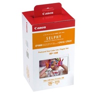 Canon Selphy Photo Paper and Color Ink Cartridges RP-108 4X6, 1 Pack