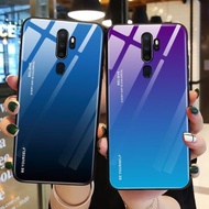 適用oppoa5手機殼極光玻璃oppo a5 2020版保護硅膠套A52O2O全包邊防摔外殼opa5硬軟殼潮牌A52020個性創意網紅