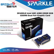 SPARKLE Intel ARC A380 GENIE 6GB GDDR6 Dual Fan Graphic Card