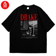 Drake Tshirt Unisex Black - Aubrey Drake Graham - 24s Cotton Combed