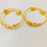 BC Bangle Baby 999.9 Gold Plated 24K Emas korea BG2-40