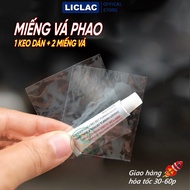 Set of 2 Float Patches + 3G Thermal Glue specialized for patching tents, floats, air mattresses, inf