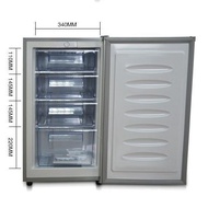 MHHousehold Small Mini Fridge Mini-Bar Commercial Freezer Full Frozen Side Door with Drawer Single Door Mini Refrigera