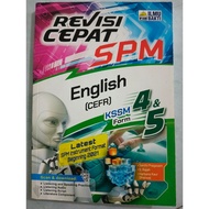 Revisi Cepat SPM English (CEFR) KSSM Form 4 & 5