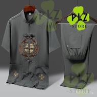 唐装 Men tang suit chinese traditional wear  chinese new year clothes Tang Suit Men's Middle-Aged and 