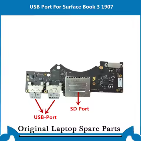 Genuine For Microsoft Surface Book 3 1907 USB Board SD Port 15 inch