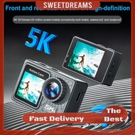 5K 4K 60FPS Action Camera Dual Screen WIFI 170 Wide Angle with Remote Control