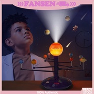 Science Solar System Projector Planetarium Model Kit Space Sky Planet Projector DIY Rotatable Toy Ed