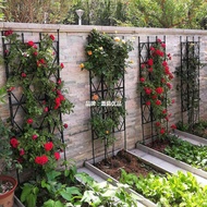 K-Y/ Garden Help Outdoor Flower Stand Clematis Lattice Gardening Bracket Chinese Rose Lattice Fence Climbing Support Rod
