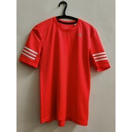 ADIDAS RUNNING T-SHIRT ORANGE NEON ADIDAS SPORTS T-SHIRT ORANGE NEON